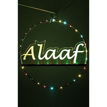 Cirkel verlicht Alaaf 35 cm