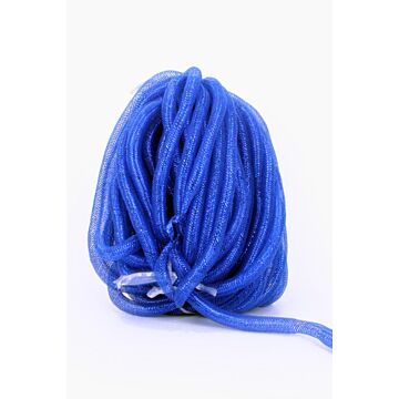 Decoratie tube blauw 16 mm