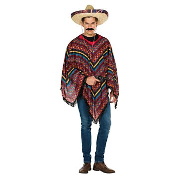 Poncho caballero multi one size