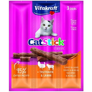 Kattensnack Vitakraft mini kalkoen & lam 