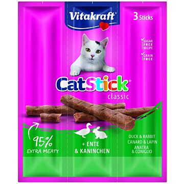 Catstick mini eend & konijn