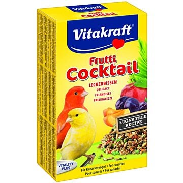 Vogelsnack Cocktail fruit kanarie 200g