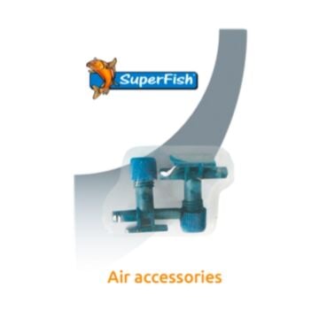 Luchtslang kraan blister 2 stuks - Superfish