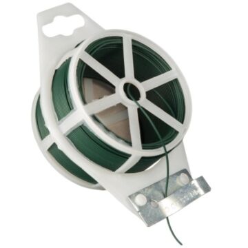 Binddraad geplastificeerd metaaldraad groen Ø 0,8 mm