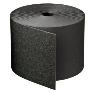 Borderrand zwart H15cmx10m dikte 3mm