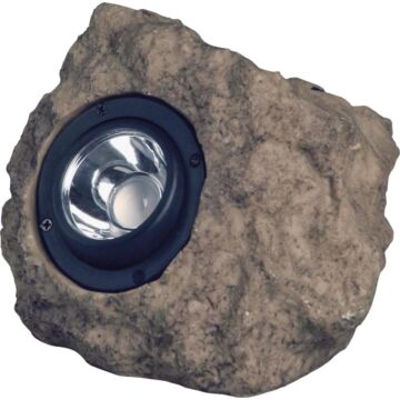 Solar Rotslamp Nebraska Grijs 17 cm - Luxform