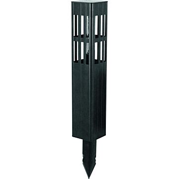 Solar Staande Buitenlamp Florida Zwart 49 cm - Luxform 
