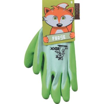Handschoen kids fudge groen maat 4 - Kixx