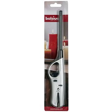 Aansteker hervulbaar zilver - Bolsius