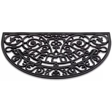 Deurmat Antiek halfrond 45x75  cm - Hamat