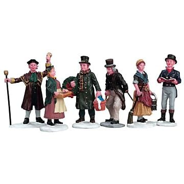 Lemax Village People Figurines,Set/6