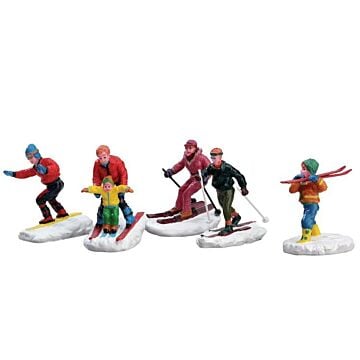 Lemax Winter Fun Figurines, set van 5