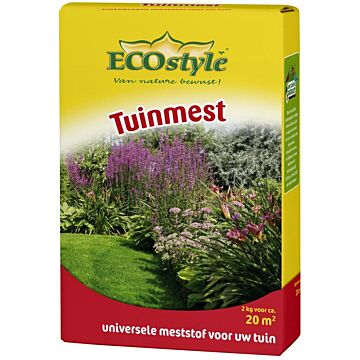 Tuinmeststof universeel 2Kg - Ecostyle Tuinmeststof universeel 2Kg - Ecostyle