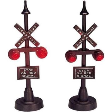 Lemax Railway Stop Light, Set/2, B/O (4.5V)