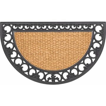Deurmat Gazelle halfrond 45x75 cm - Hamat