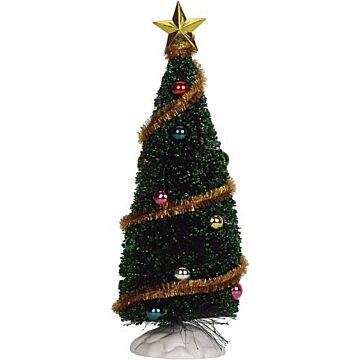 Lemax Sparkling Green Christmas Tree, Medium