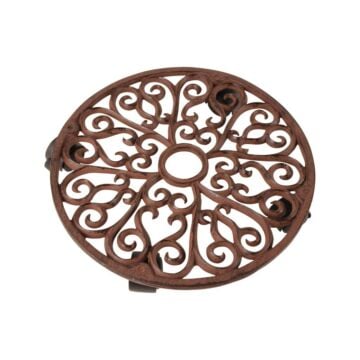 Trolley gietijzer rond Outdoor L 34,5 cm