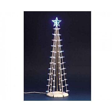 Lemax Lighted Silhouette Tree(Blue), L,