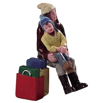 Lemax Christmas Shopping Break, set van 2