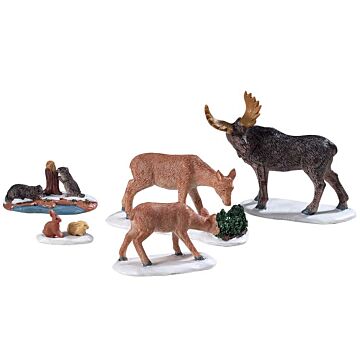 Lemax Wild Animals, set van 5