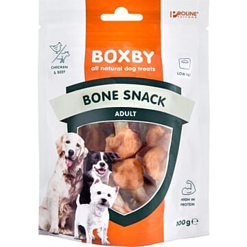 Hondesnack Boxby bone 100g