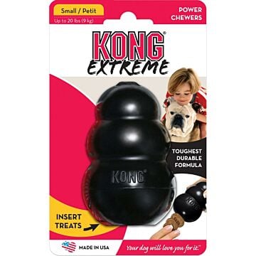 Origineel rubber kong small  zwart 