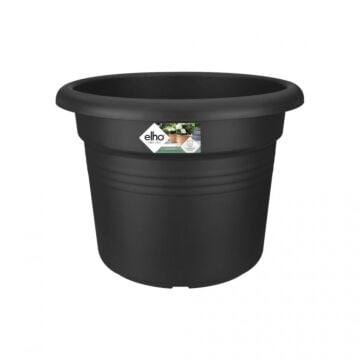 Elho Green Basics Cilinder Living Black Ø 29.5 x H 22.4 cm