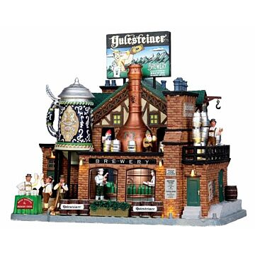 Lemax Yulesteiner Brewery, met 4.5V Adapter