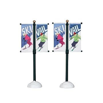 Lemax Street Pole Banner, set van 2