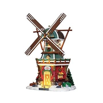 Lemax Stony Brook Windmill, met 4.5V Adapter