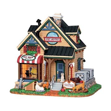 Lemax Claws & Paws Pet Hotel