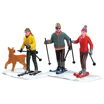 Lemax Cross-Country Friends, set van 2