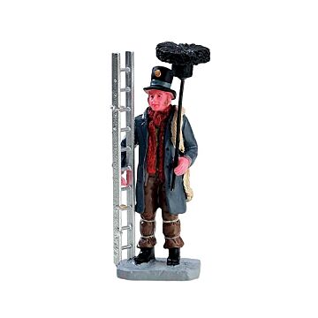 Lemax Chimney Sweep