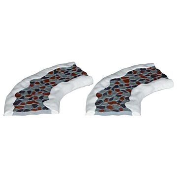 Lemax Stone Road - Curved, set van 2