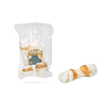 Hondenkauwknoop Kip L 19 cm 2 stuks