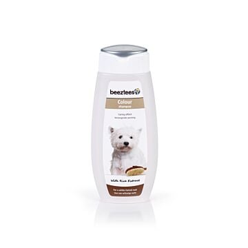 Hondenshampoo colour 300ml wit - Beeztees