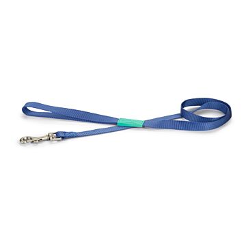Nylon looplijn uni blauw 120cm 20mm - Beeztees