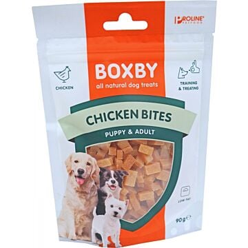Hondensnack Boxby chicken bites 90g
