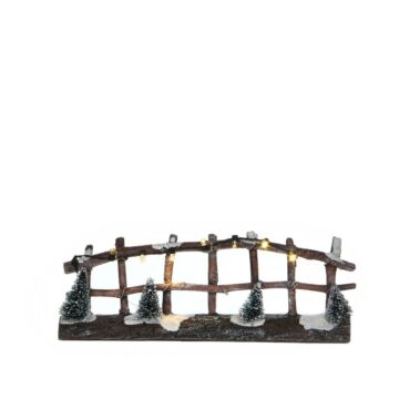 Fence lighted battery operated 19 cm - Luville
