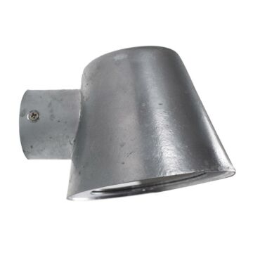 Tuinverlichting Muurspot Vita Cup Zink grijs