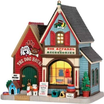 Lemax the Dog House, B/O LED Lemax the Dog House, B/O LED