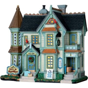 Lemax Miss Noelle'S Bed & Breakfast, B/O LED Lemax Miss Noelle'S Bed & Breakfast, B/O LED