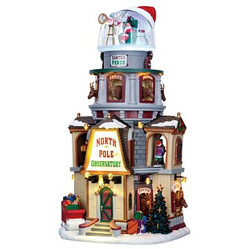 Lemax North Pole Observatory, met 4.5V Adapter Lemax North Pole Observatory, met 4.5V Adapter