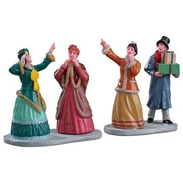 Lemax Window Shoppers, set van 2
