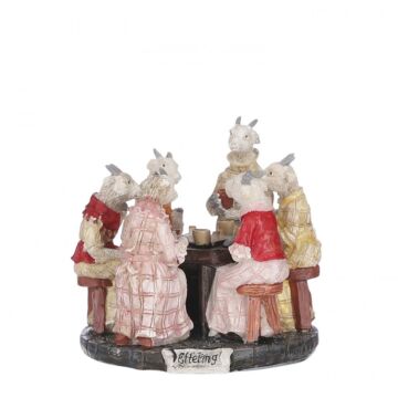 Zeven Geitjes Tafel - H5,5Xd7cm
