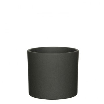 Pot era d19.5h17.5cm d.grijs mat - Mica