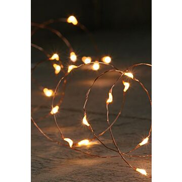LED 100 lampjes classic koper draad 5 meter