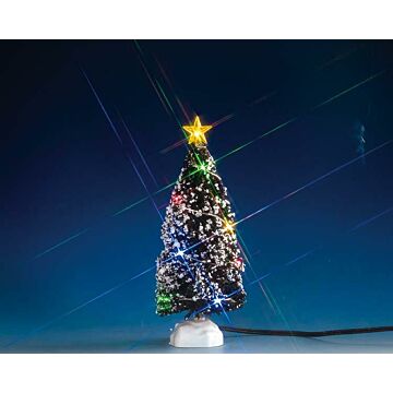 Lemax Evergreen Tree met 12 Multi Light, B/O (4.5V)
