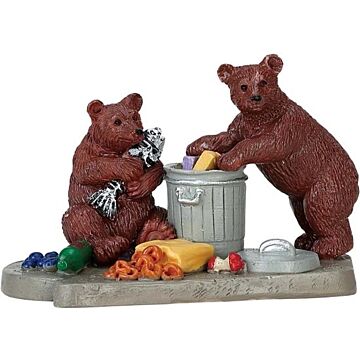 Lemax Bear Buffet