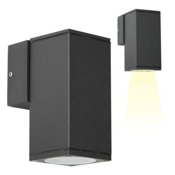Buitenlamp kelvin down zwart